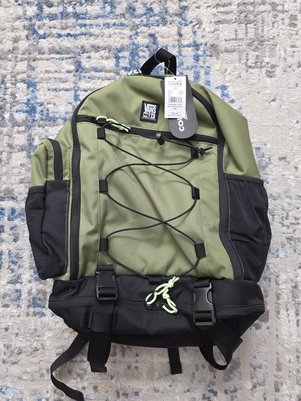 Vans Olive Green & Black - MTE BREAKOUT BACKPACK